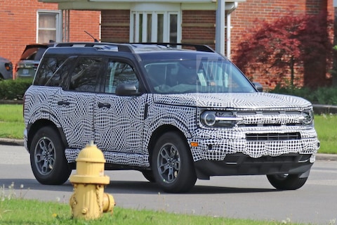Ford Bronco Sport toont ware gezicht