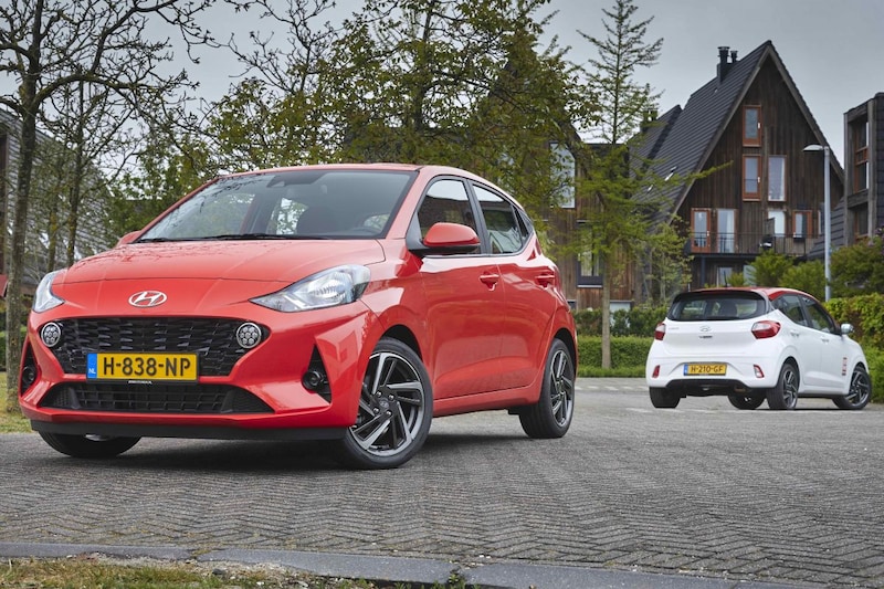 Hyundai i10 woonwijk stad A-segment