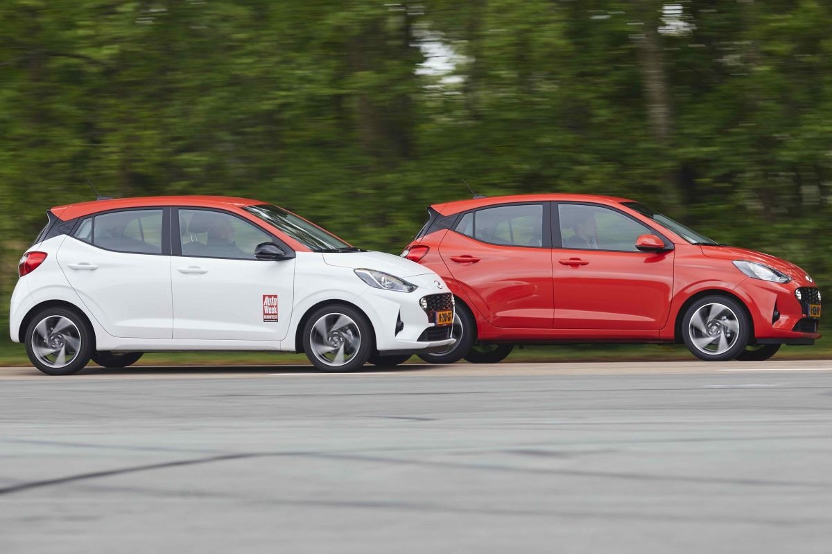 Hyundai i10 woonwijk stad A-segment