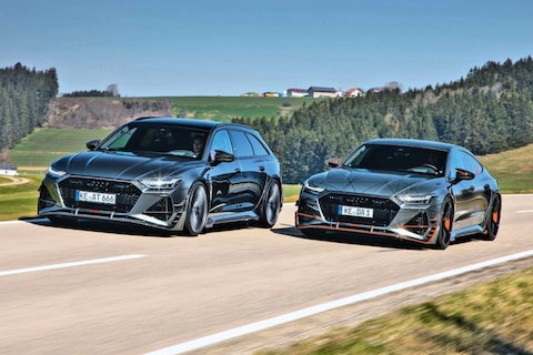 Abt RS 6-R en Abt RS 7-R - Eerste rijtest