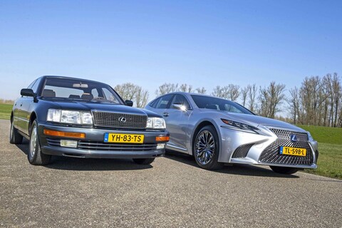 Lexus LS 400 (1990) vs. Lexus LS 500h (2020) - Oud & Nieuw
