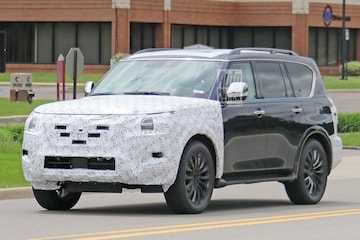 Spyshots Nissan Armada 2021