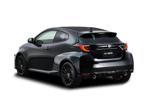Brave Toyota GR Yaris voor Japan
