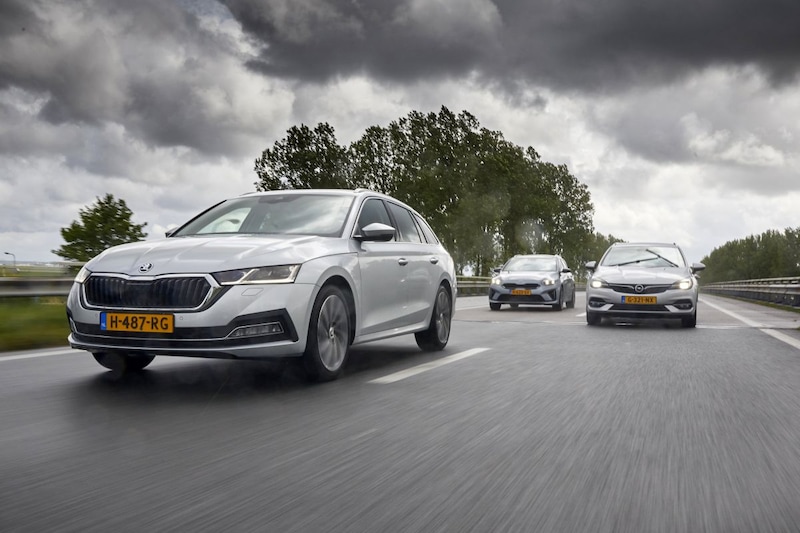 Stationwagen Skoda Octavia Opel Astra Kia Ceed