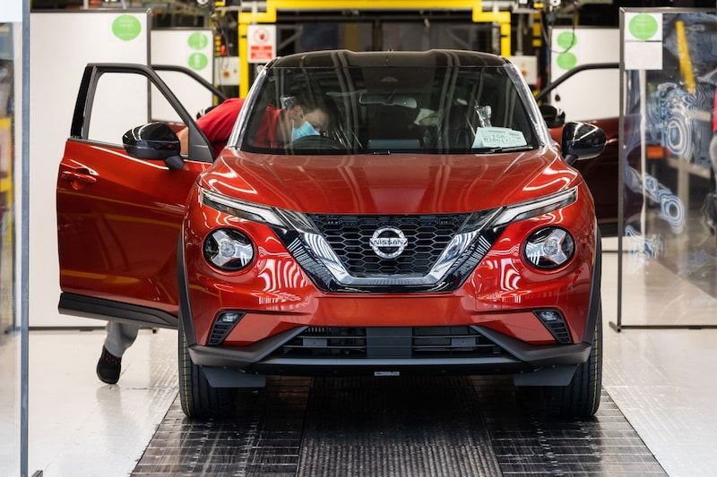 Sunderland Nissan fabriek corona Juke