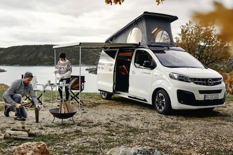 Opel Zafira Life als camper beschikbaar