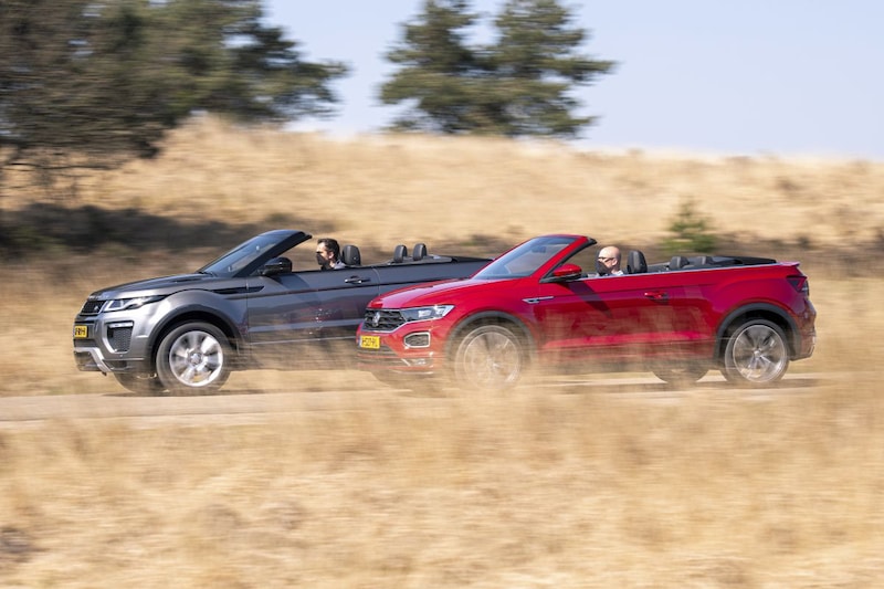 SUV cabrio T-Roc Evoque open dak cabriolet