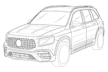 Mercedes-AMG GLB 45 patenttekeningen