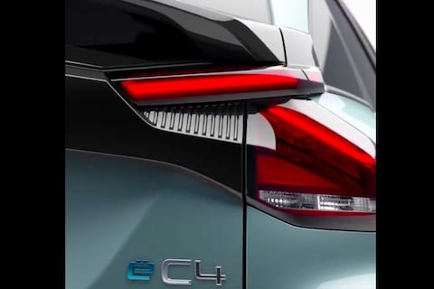 Citroën toont bijzondere achterkant ë-C4