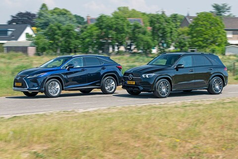 Lexus RX 450h vs. Mercedes-Benz GLE 350de - Vergelijkende test