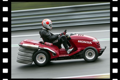 Videoflashback: Honda Mean Mower - Maaien over Spa