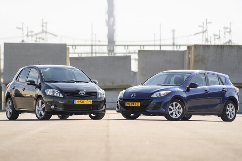 Toyota Auris (2010) - Mazda 3 (2011) - Occasion Test