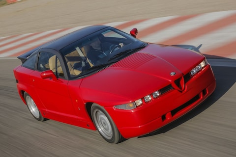 Alfa Romeo overweegt op SZ geïnspireerde elektrische coupé