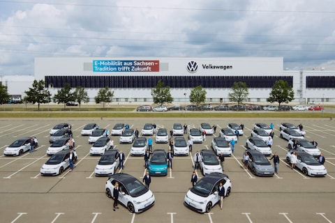 Volkswagen levert 150 test-ID.3's aan personeel