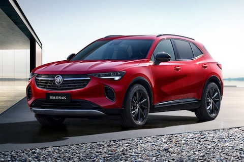 Buick Envision laat binnenkant zien