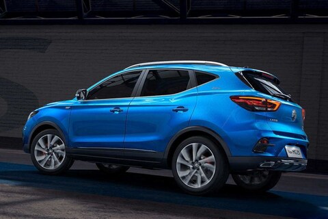 Vernieuwde MG ZS in beeld