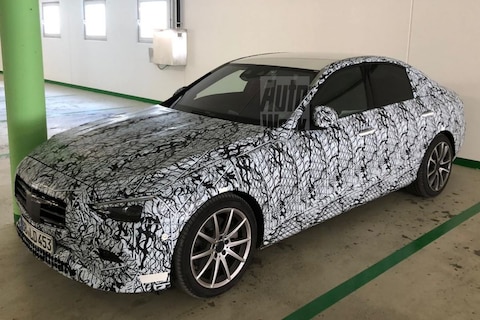 Nieuwe Mercedes-Benz C-klasse van dichtbij
