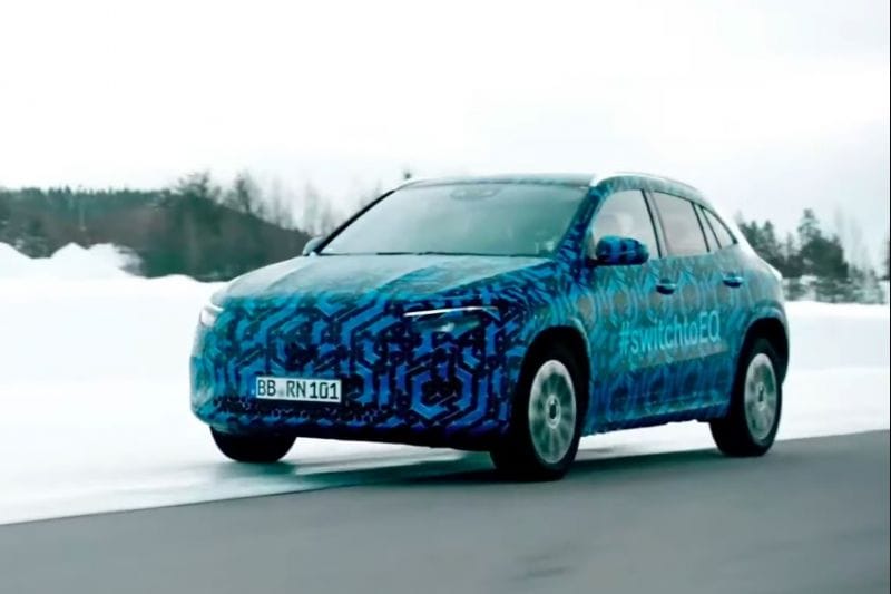 Mercedes-Benz EQA winter