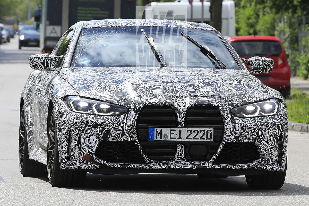 BMW M4 spionage