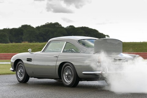 In beeld: Aston Martin DB5 Goldfinger Continuation