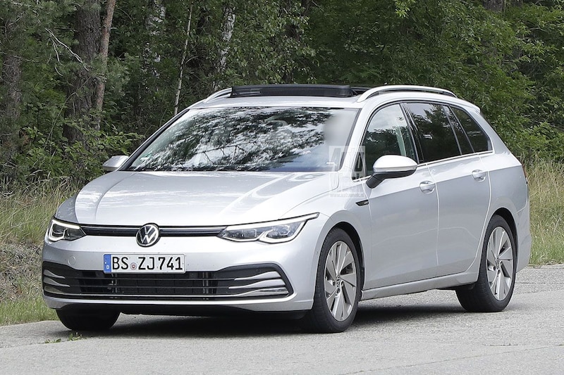 Spyshots Volkswagen Golf Variant en Variant Alltra