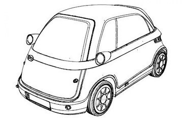 Artega Karo-Isetta patentschets otootje