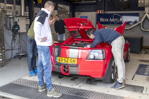 Opel Speedster 2.2-16V - Op de Rollenbank