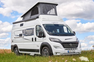 Karmann-Mobil camper uitzicht klapdak