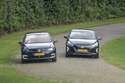 Hyundai Ioniq Electric (2018) - Volkswagen e-Golf (2018) - Occasion Test