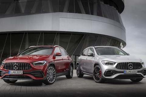 Prijskaartjes voor Mercedes-AMG GLA