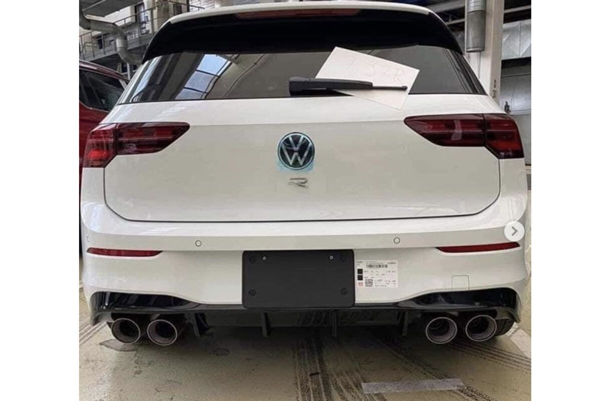 Volkswagen Golf R gelekt