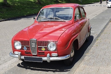 Saab 96 V4 in het wild