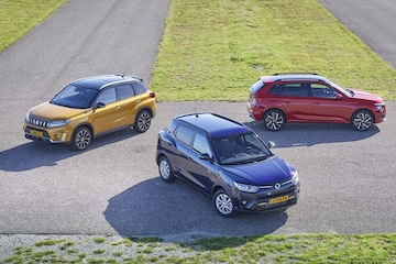 SsangYong Tivoli Skoda Kamiq Suzuki Vitara SUV