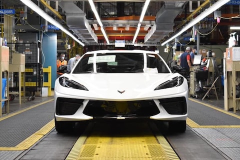 Productiemijlpaal voor Chevrolet Corvette