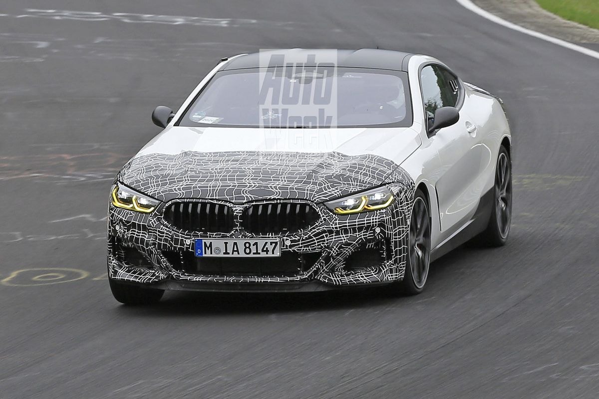 BMW 8-serie middenmotor spionage