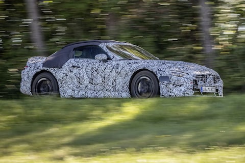 Mercedes-Benz toont (ingepakte) nieuwe SL