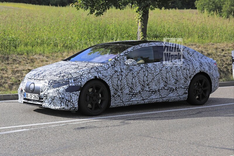 Mercedes-Benz EQS Spyshots