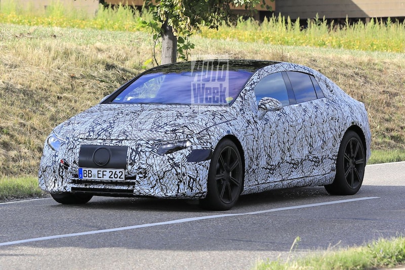 Mercedes-Benz EQS Spyshots