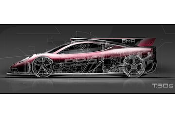 Gordon Murray Automotive T.50 circuitversie