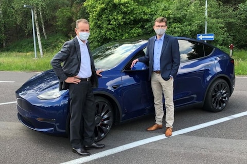 VW-topman Diess onder indruk van Tesla Model Y