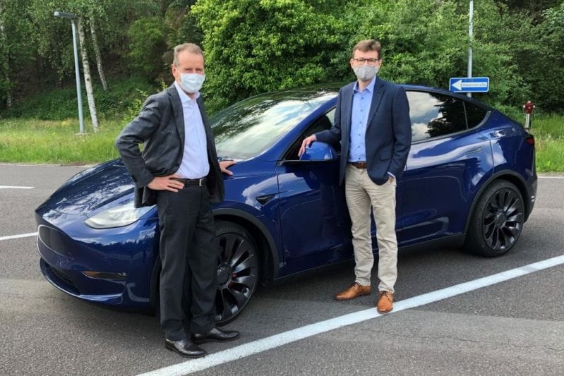 Tesla Model Y Herbert Diess