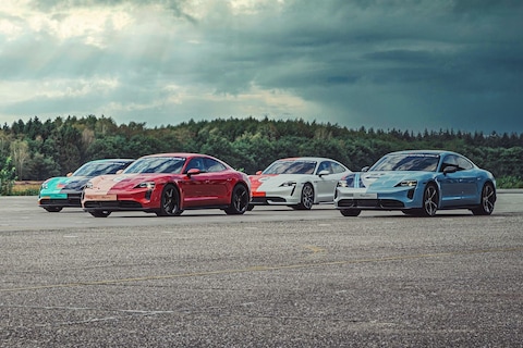 Porsche Taycan krijgt (halve) geschiedenisles