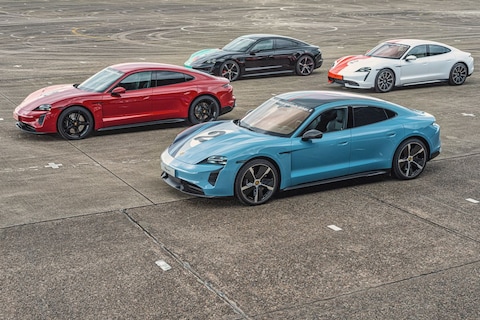 Porsche in tien jaar bijna volledig elektrisch