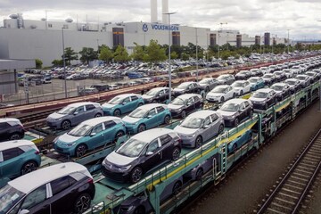 Transport Volkswagen ID3 ID.3 trein