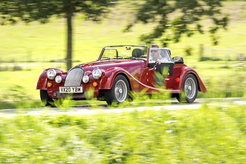 Morgan Plus Four - Eerste rijtest