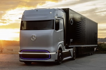 Mercedes-Benz Daimler GenH2 Truck en eActros