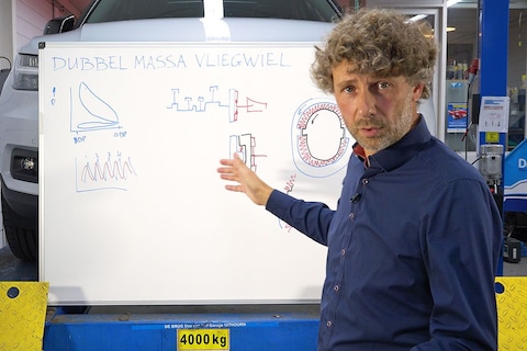 Dubbelmassa-vliegwiel - Cornelis schetst