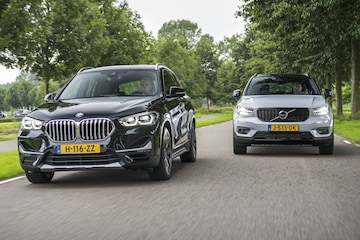 BMW X1 Volvo XC40 plug-in hybride
