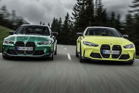 BMW M3 en M4 samen los