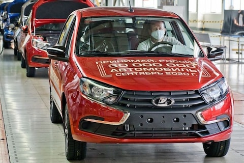 Lada bouwt 30 miljoenste auto